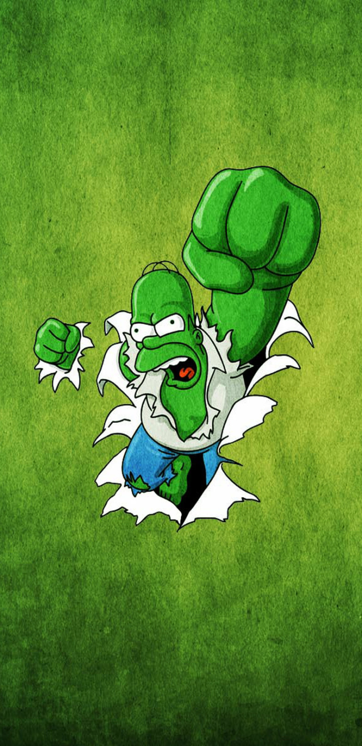 Homer Simpson iPhone Wallpaper