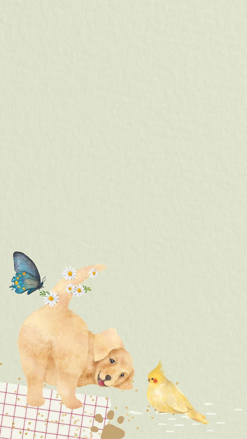 iPhone Wallpaper Dog Image. Free