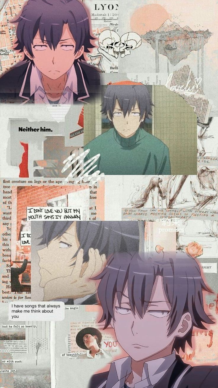 Hikigaya Hachiman (Oregairu) aesthetic