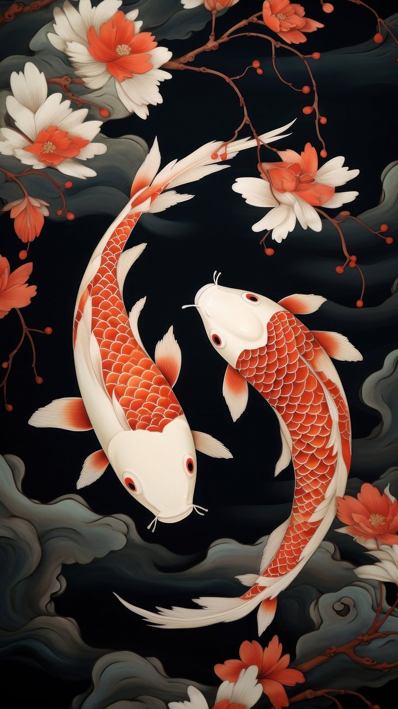 Koi Wallpaper Image. Free Photo, PNG