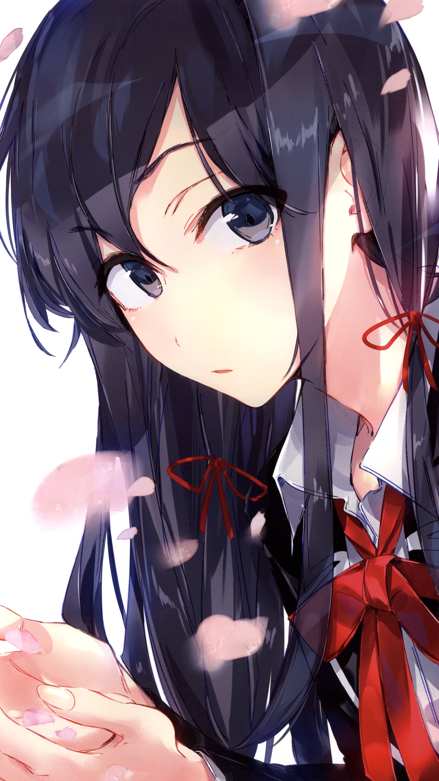 Yukino Yukinoshita iPhone Wallpaper
