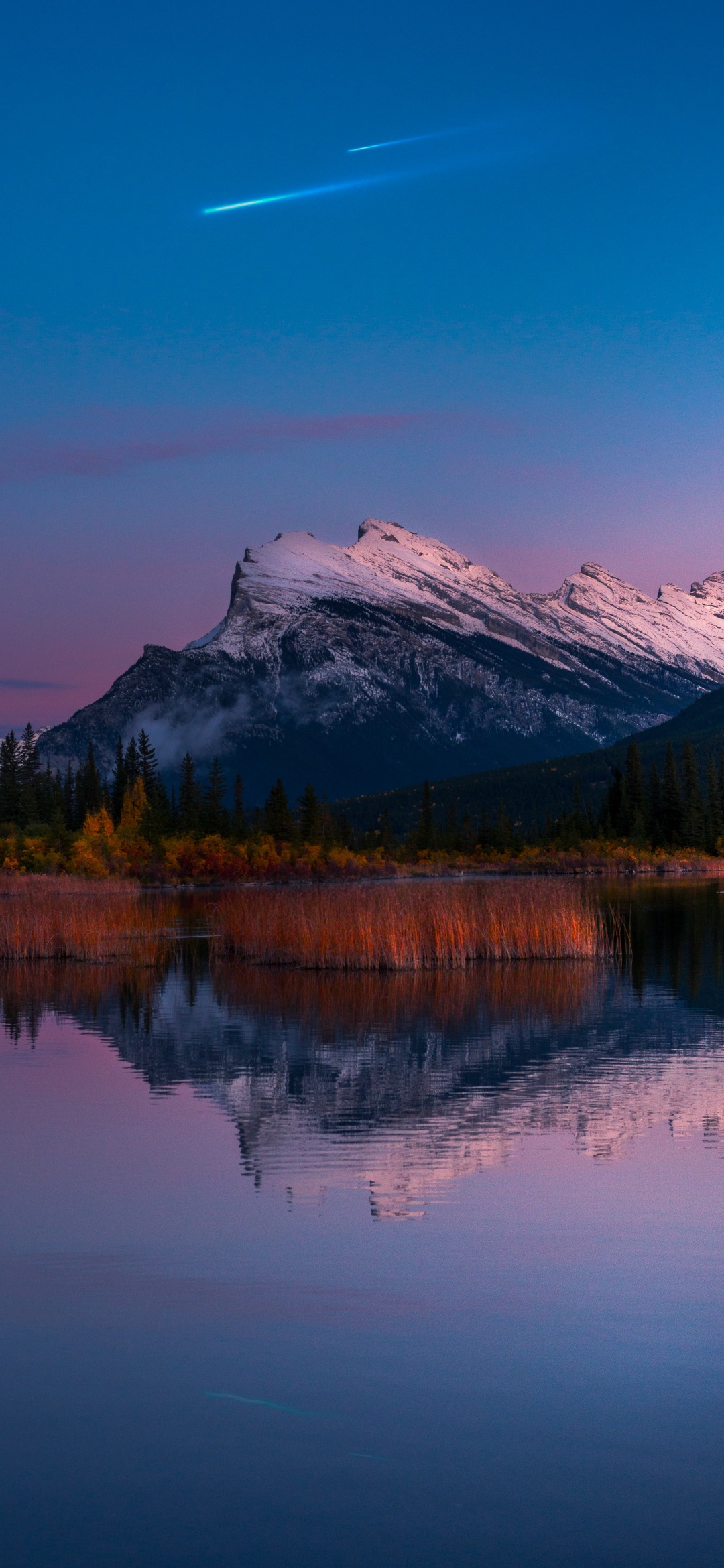 Vermilion Lakes Wallpaper 4K, Canada