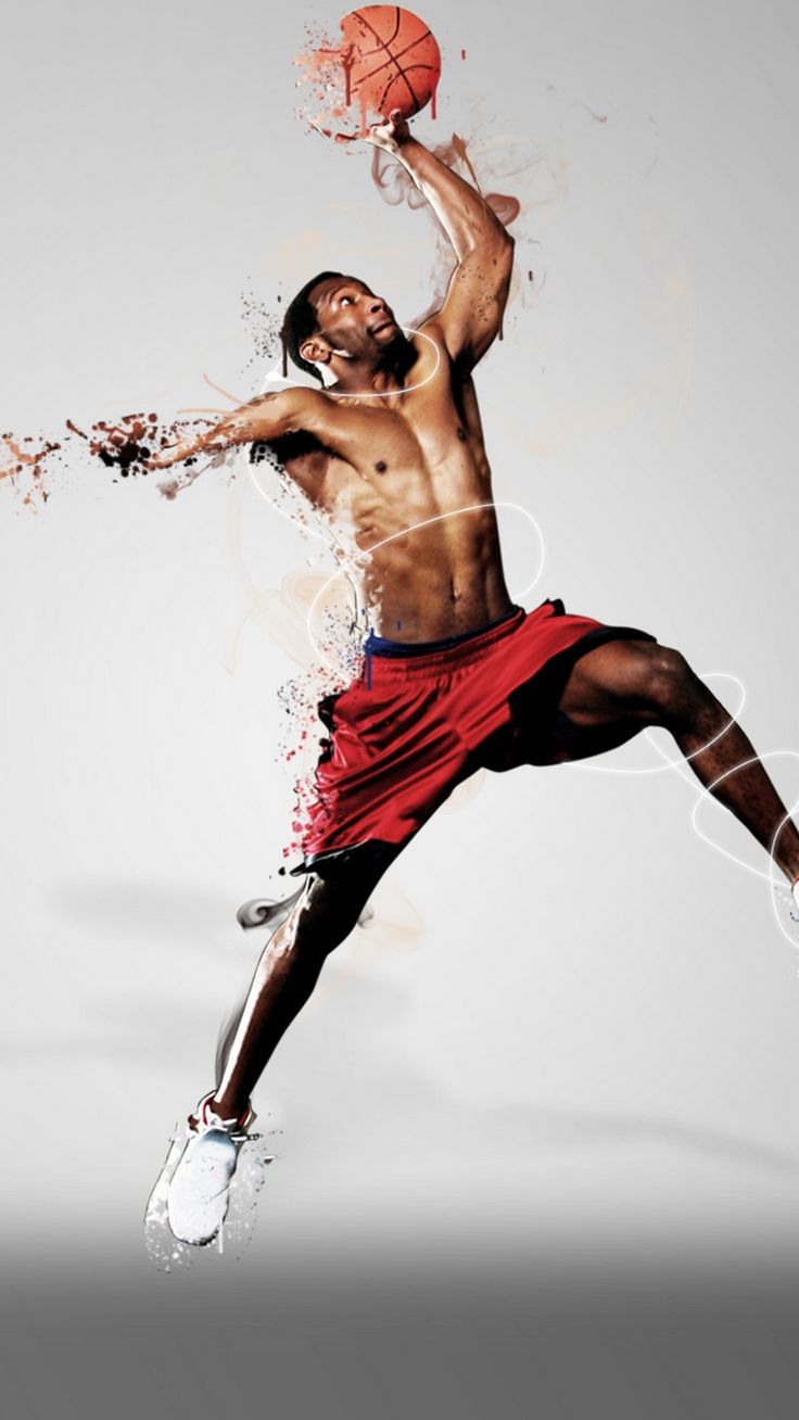 Hd wallpaper iphone, Basketball wallpaper