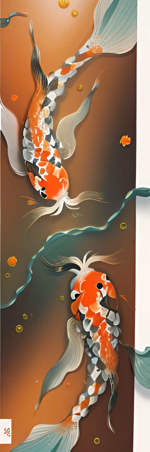 Colourful watercolour painting of a