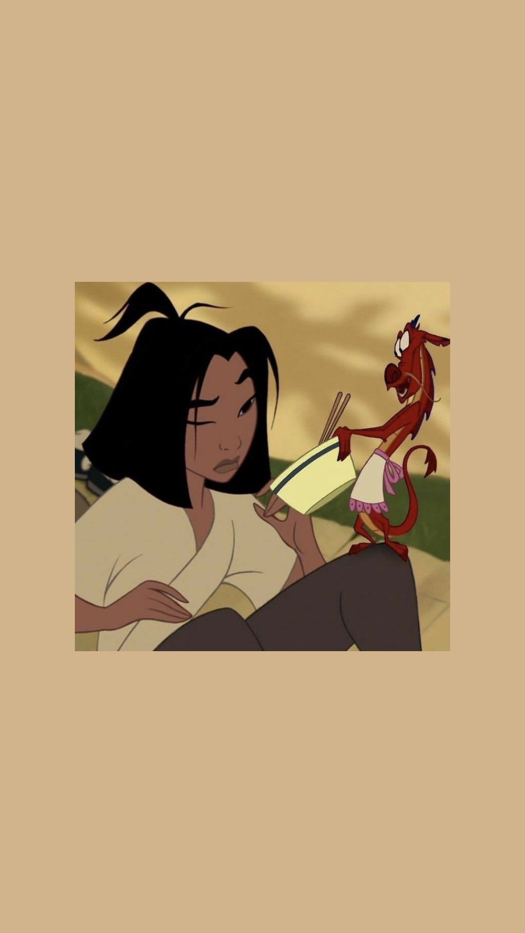 Mulan aesthetic wallpaper. Mulan