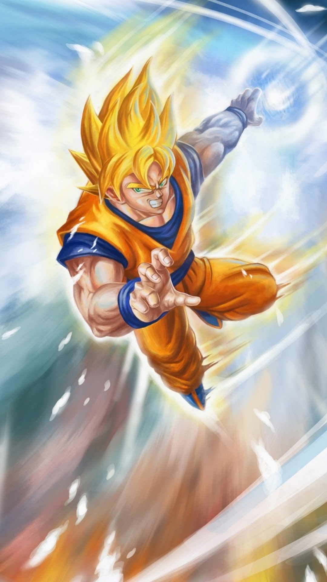 Goku Super Saiyan iPhone Wallpaper HD