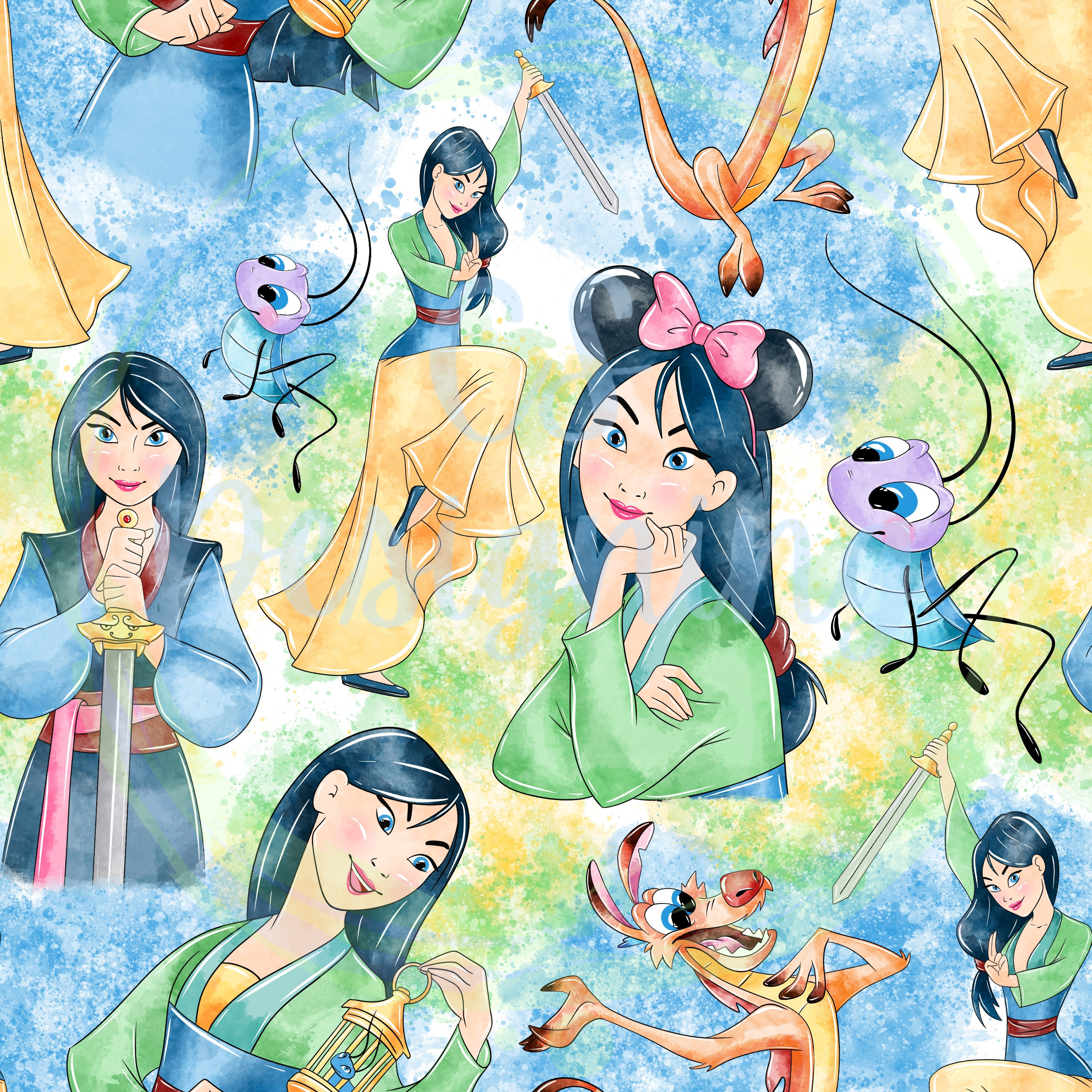 Mulan Background