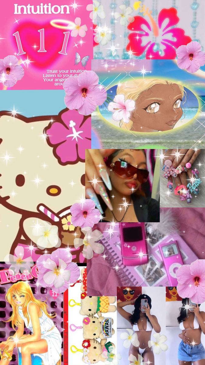 Tropical girl, Mermaid aesthetic