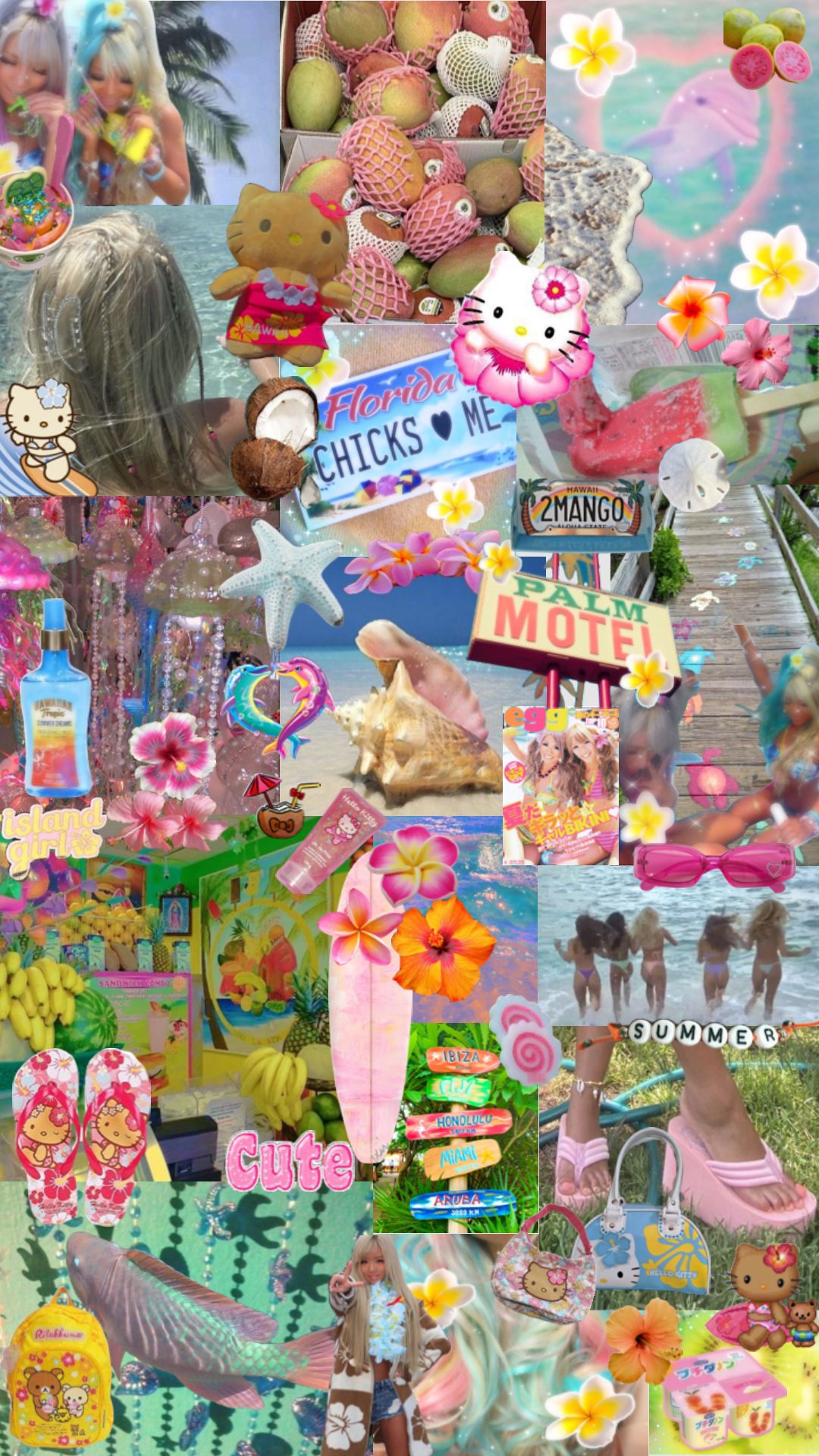 gyaru#beachgyaru#hellokitty#y2k