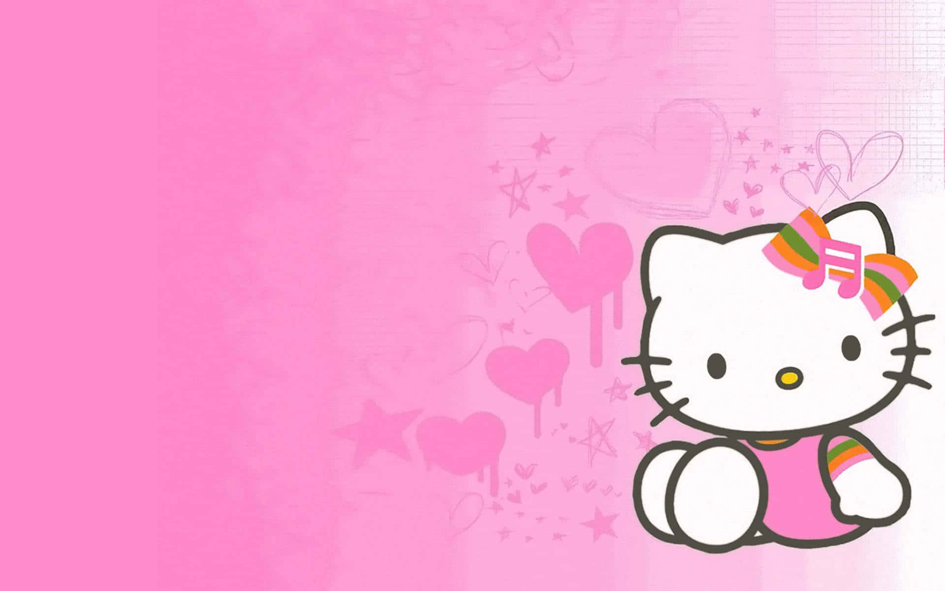 Hello Kitty Aesthetic Background