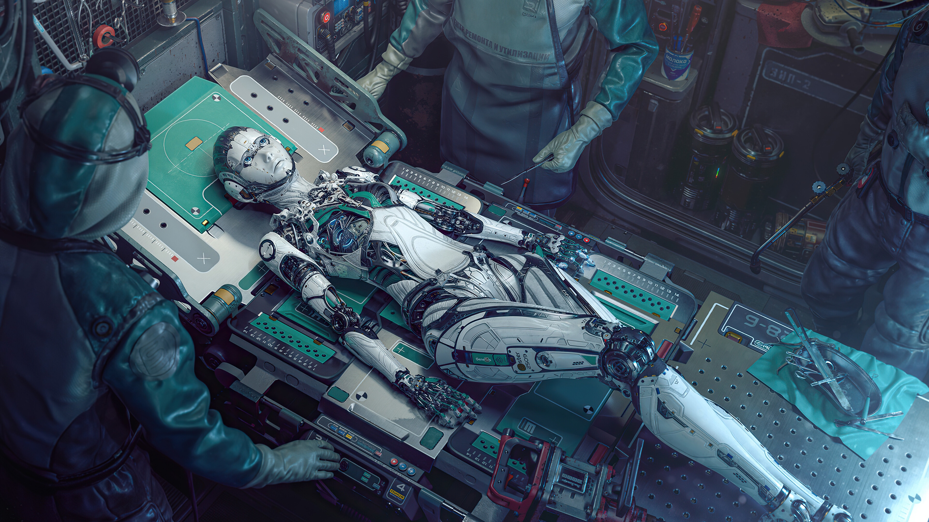 Making a Cyberpunk Robot 3840x2160