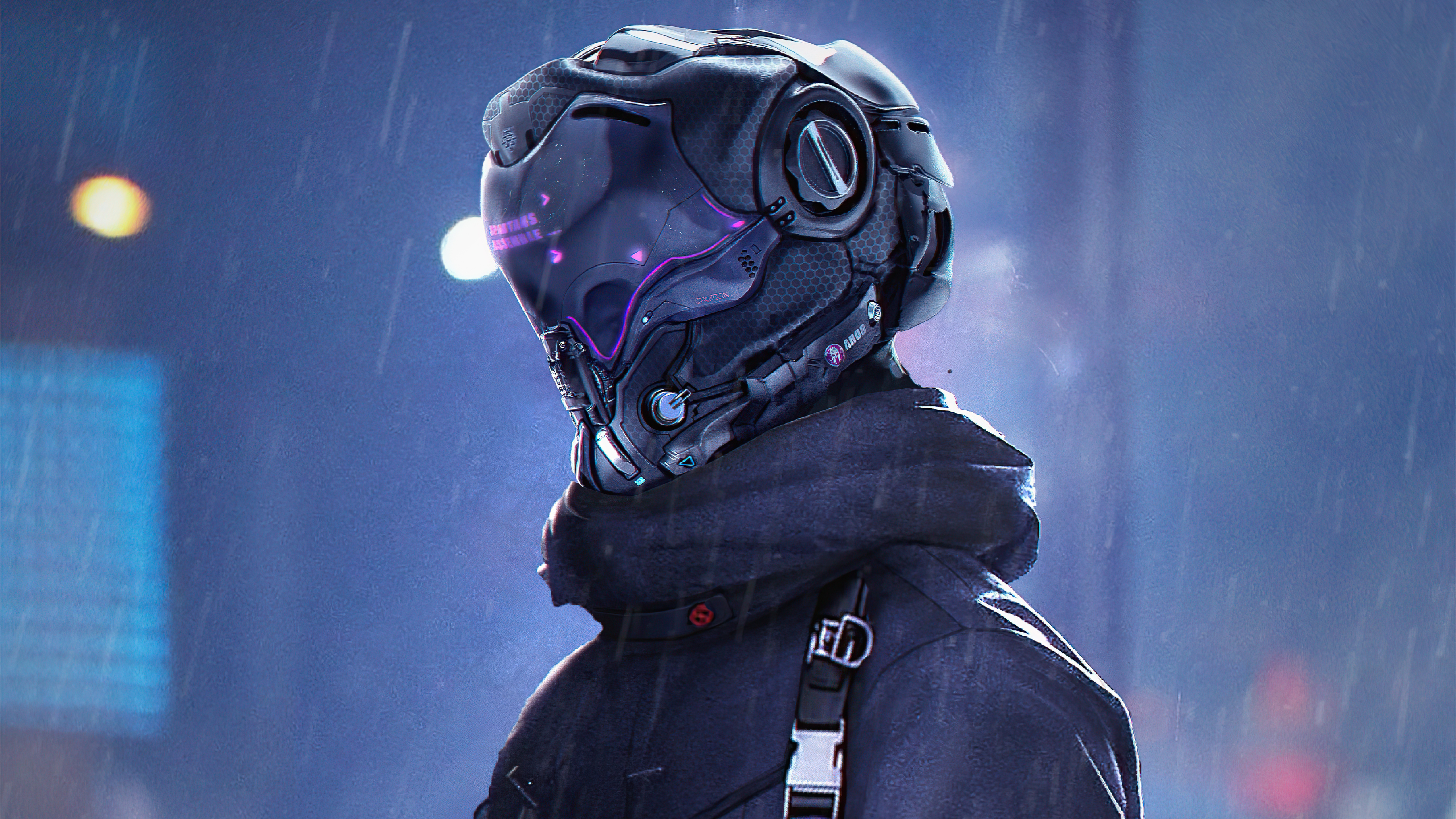 Sci Fi Cyberpunk 4k Ultra HD Wallpaper
