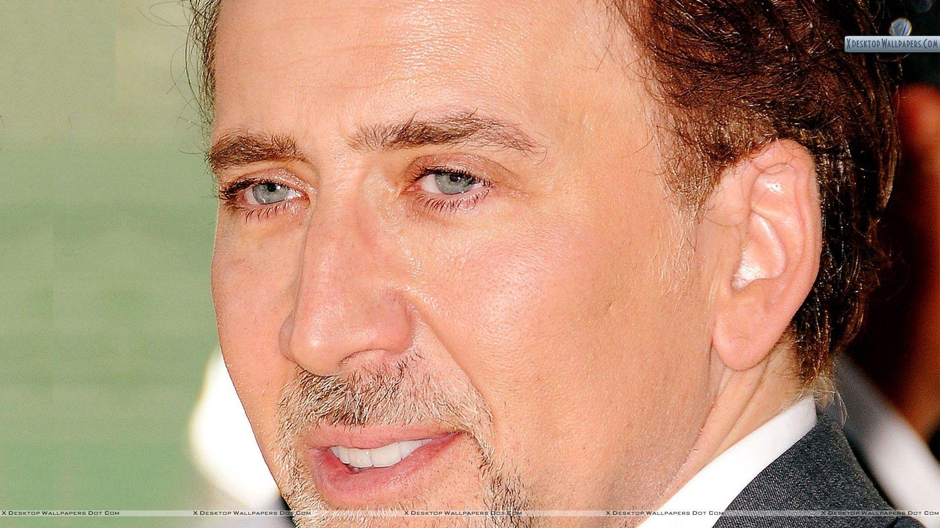 Nicolas Cage Ultra Face Closeup Wallpaper