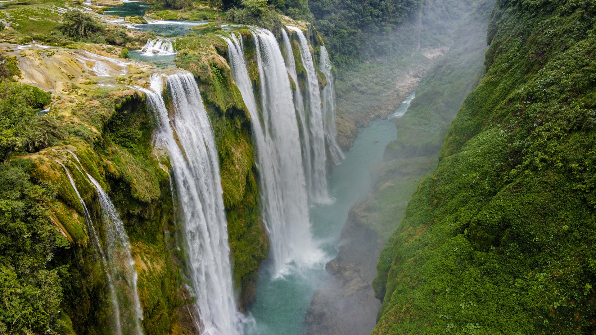 Tamul waterfalls, Huasteca Potosina
