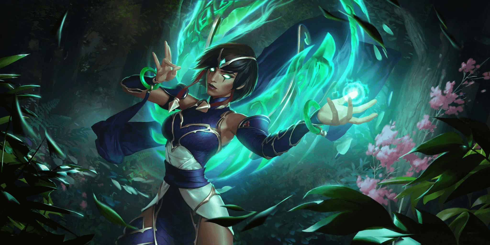 Karma splash art of Legends vs