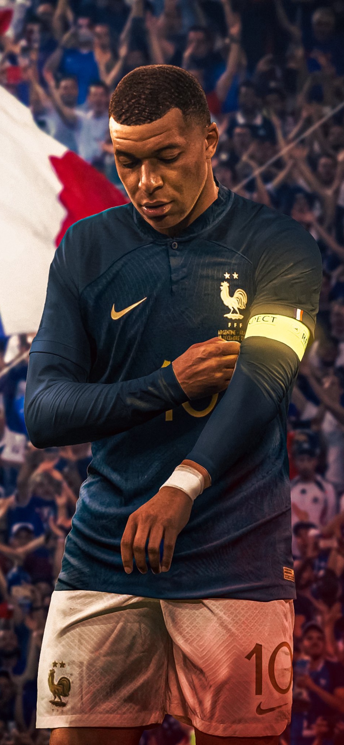 Kylian Mbappé iPhone Wallpaper HQ
