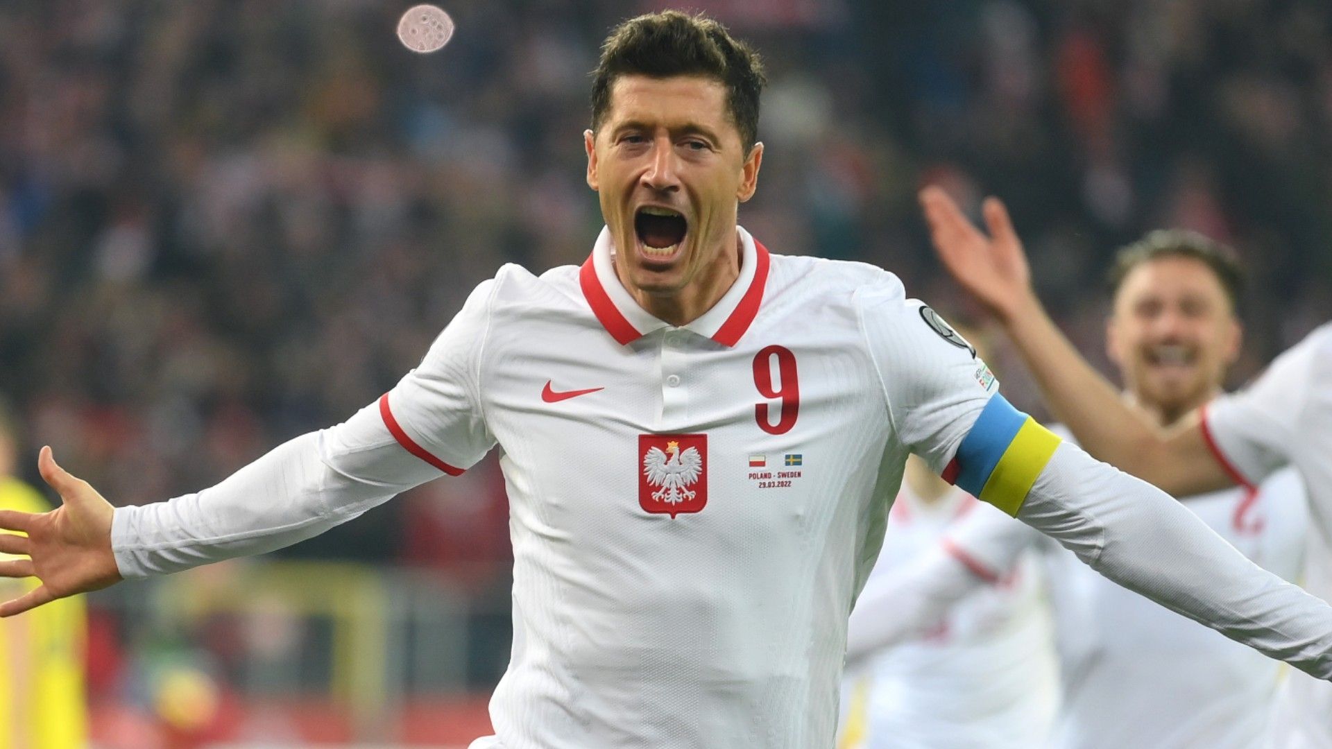 Robert Lewandowski scored for Poland