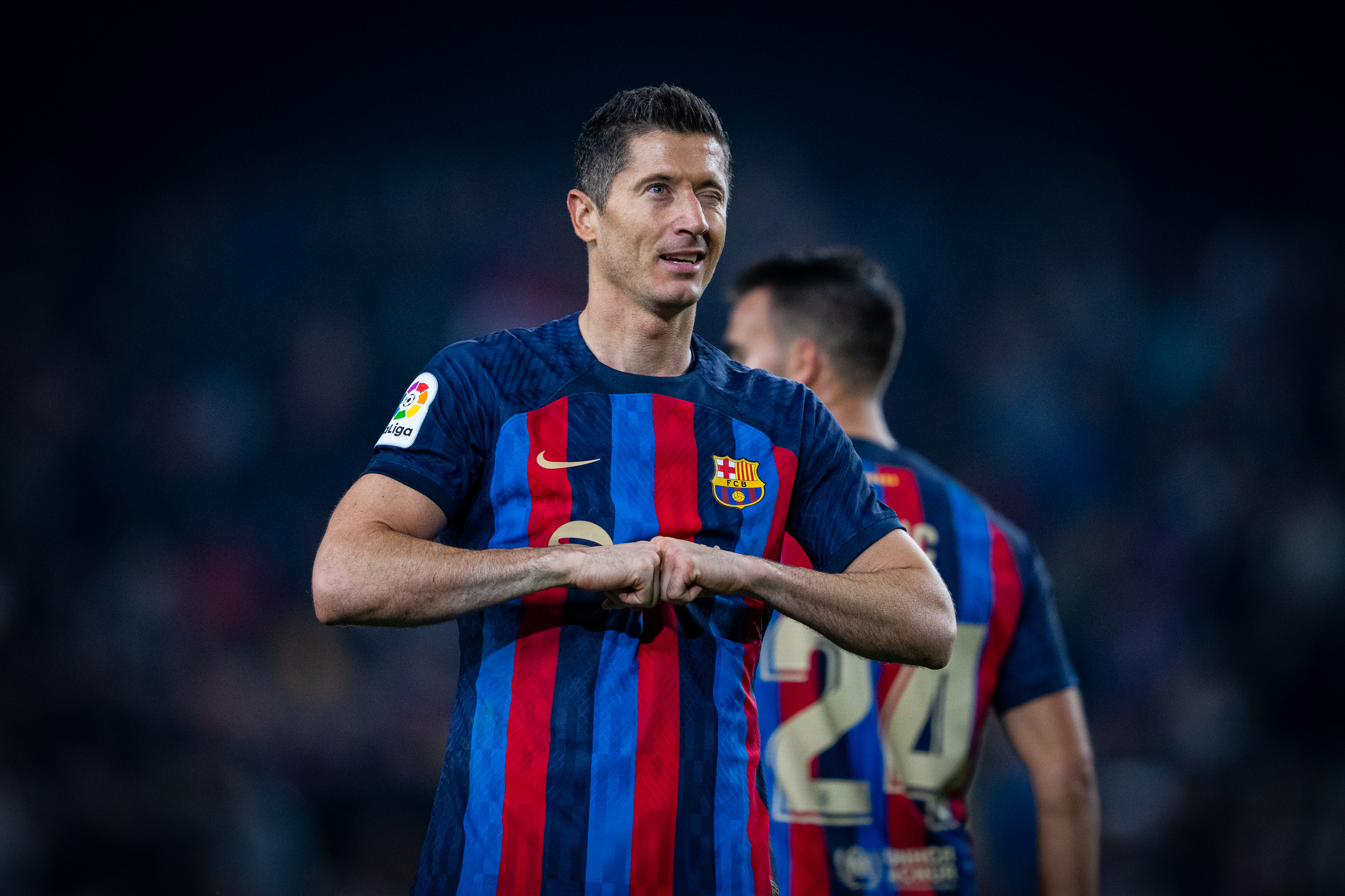 Lewandowski leads La Liga for shots