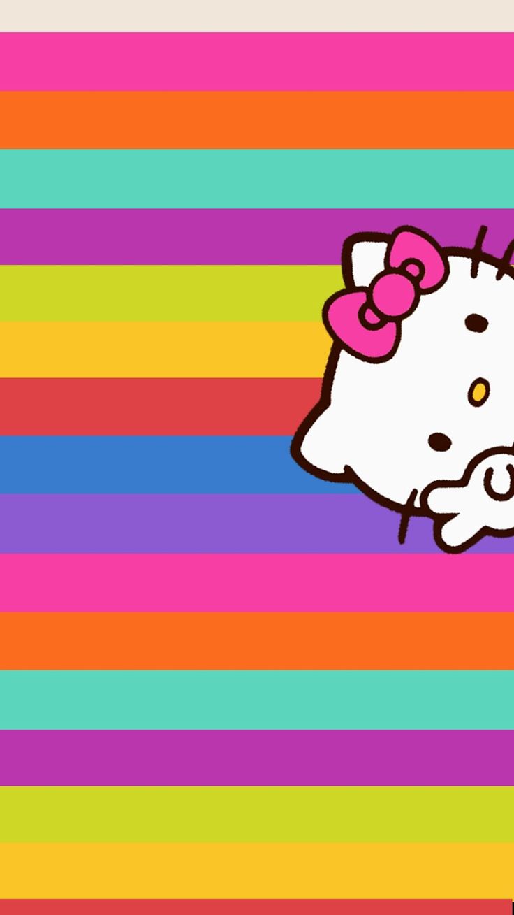 Rainbow Hello Kitty Wallpapers - Wallpaper Cave
