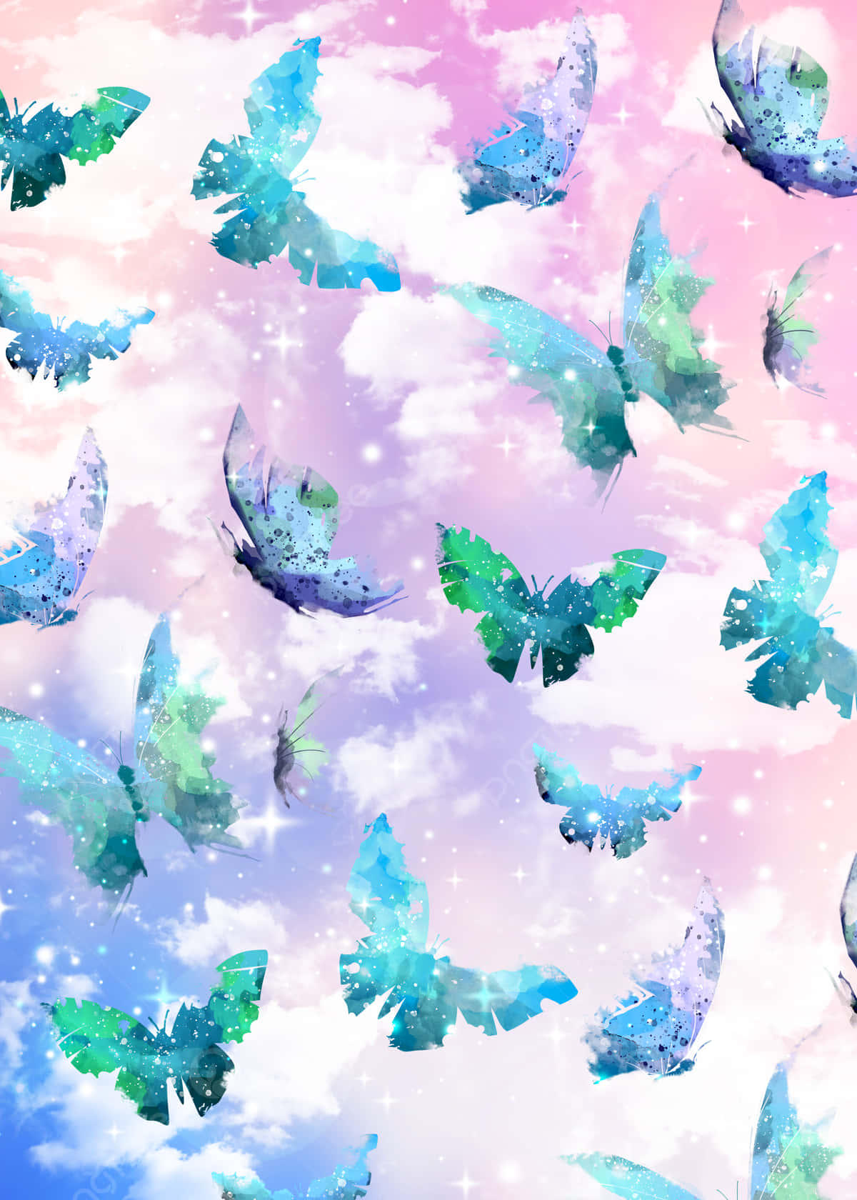 Download Sparkling Blue Glitter