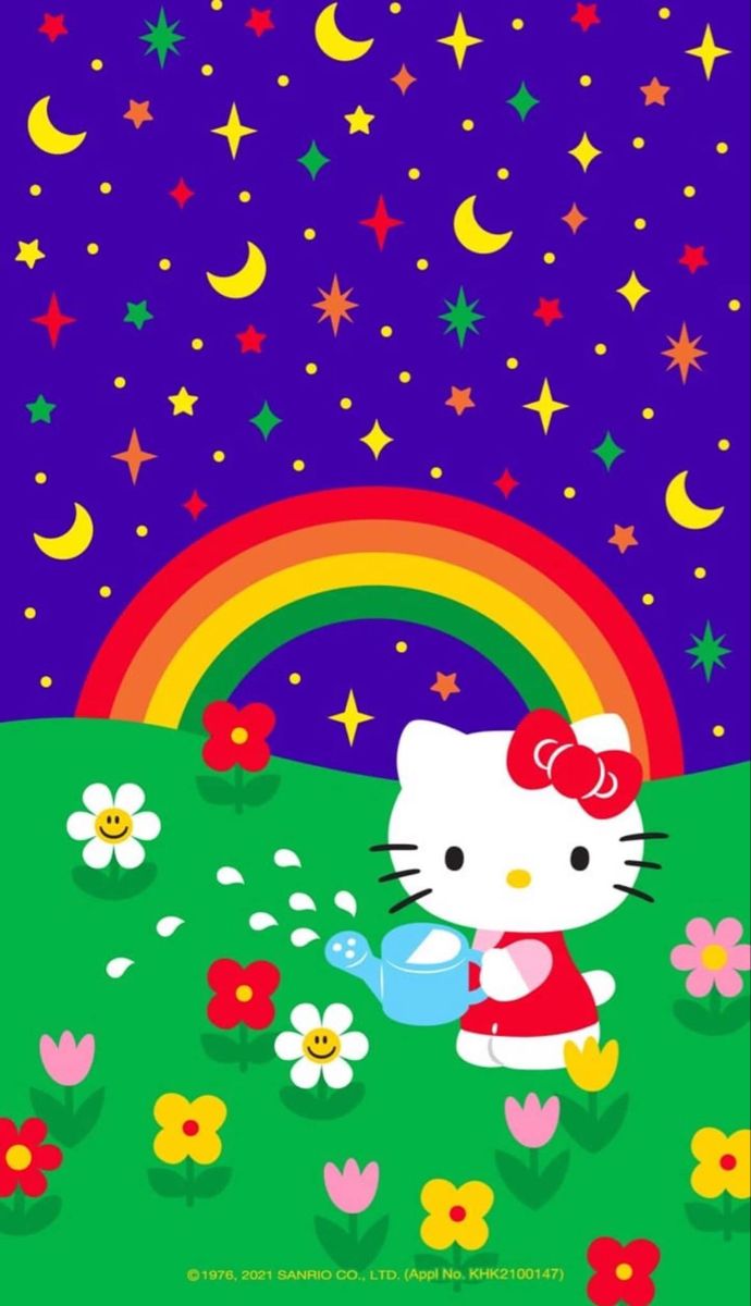 Hello Kitty iPhone Wallpaper