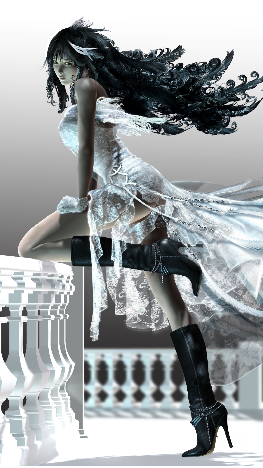 Anime, Final Fantasy, Rinoa Heartilly