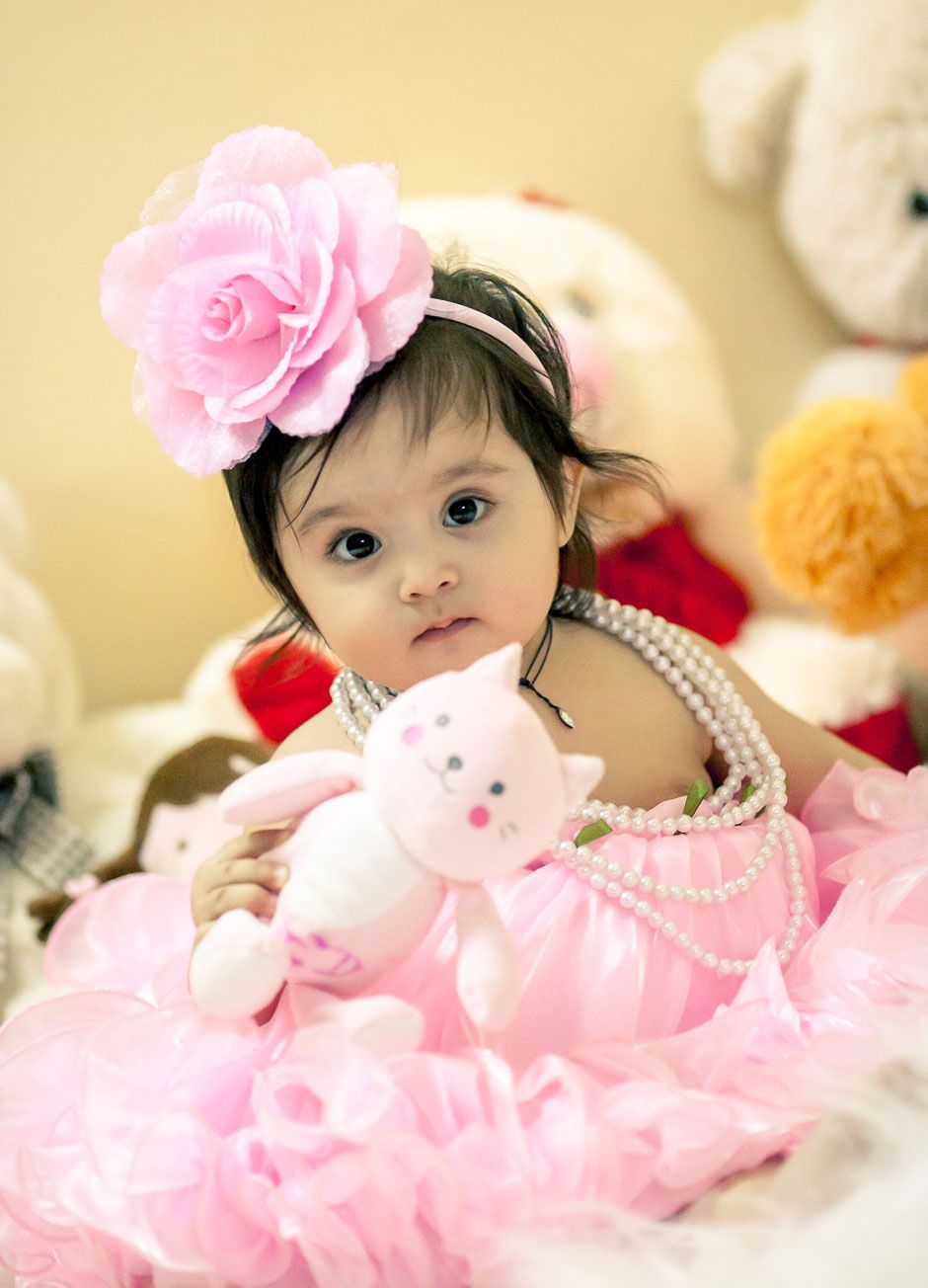 Cute baby girl photo