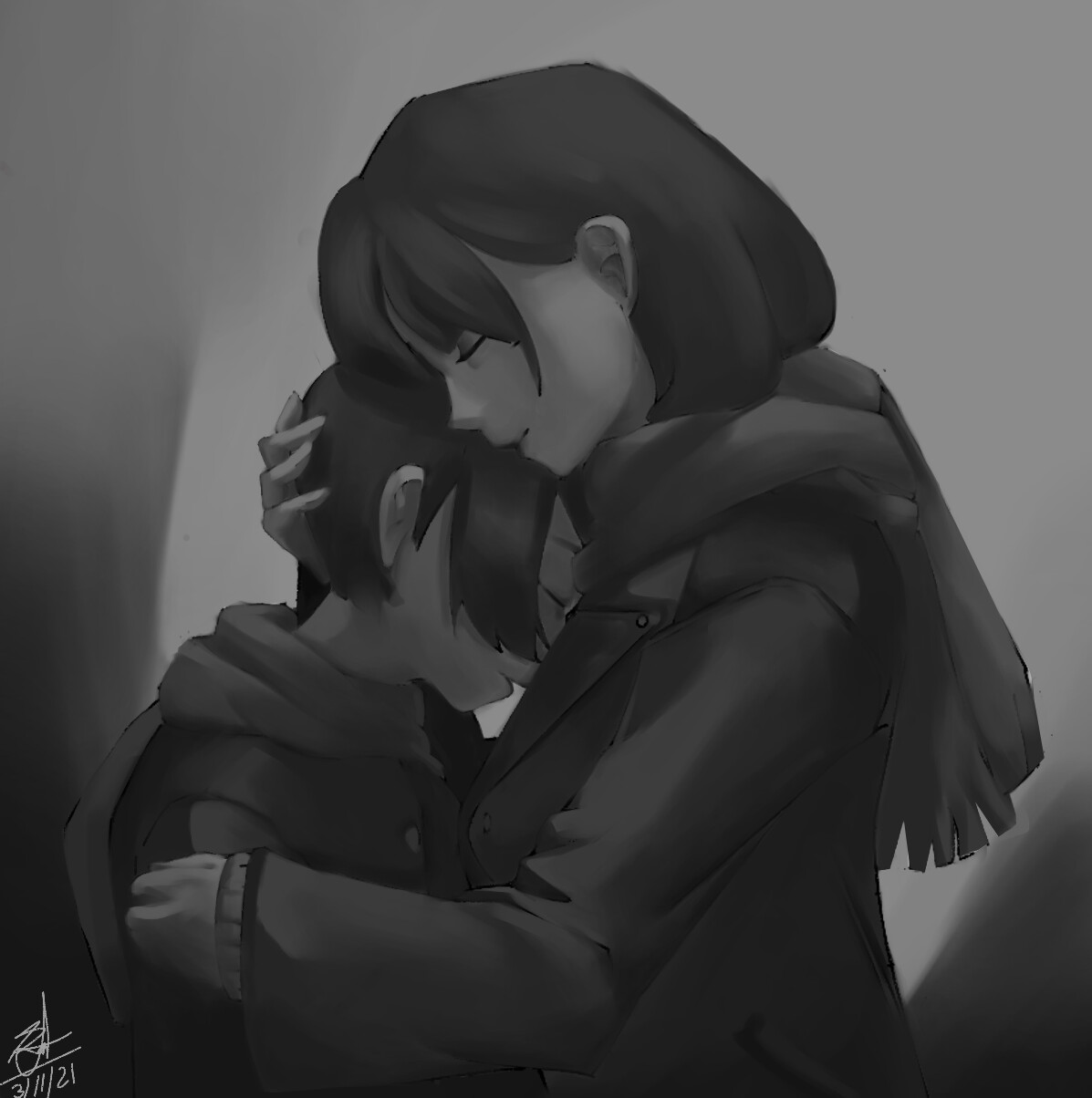 DenkiinArt - (Fanart) Ichikawa and Yamada