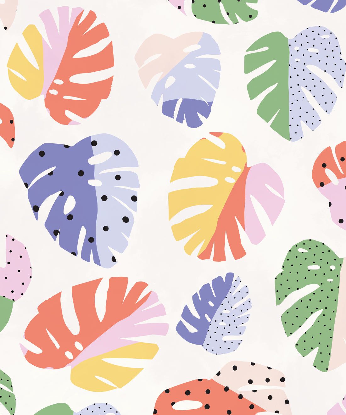 Fruity Monstera Wallpaper • Colorful