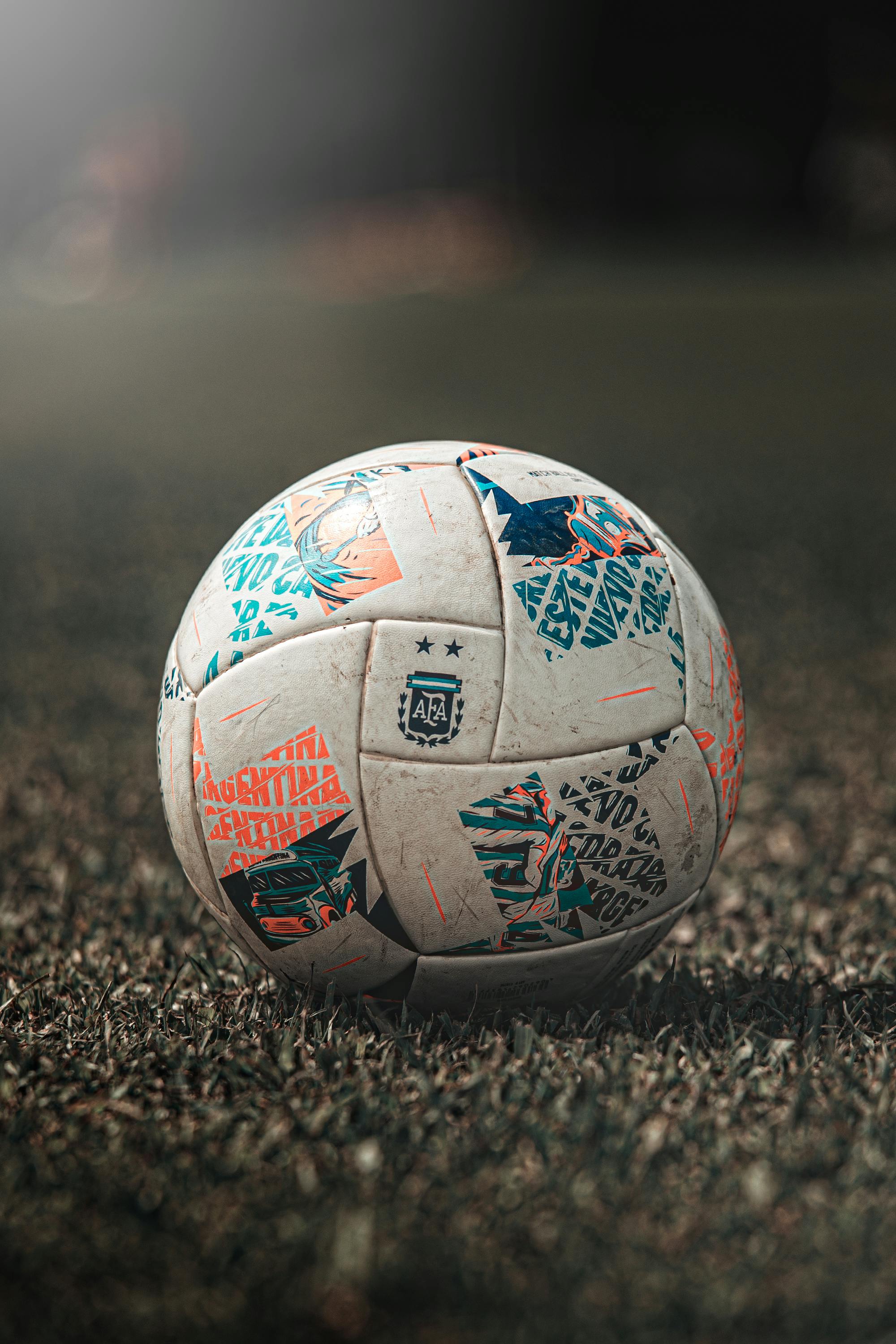 Shot of a Soccer Ball · Free