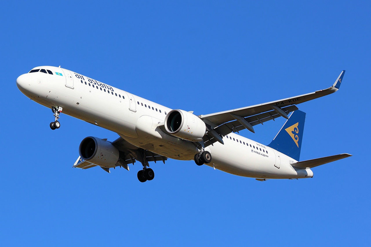 Wallpaper Airbus Airplane Passenger