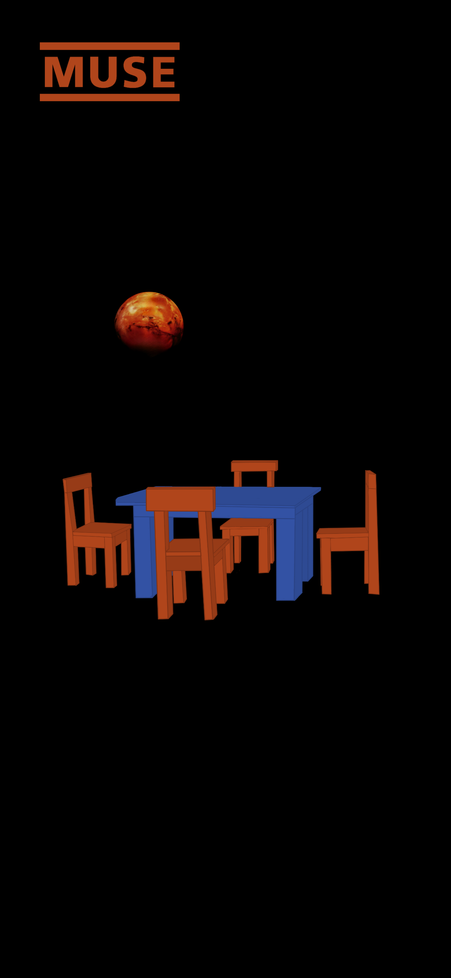 Made some more amoled Muse wallpaper