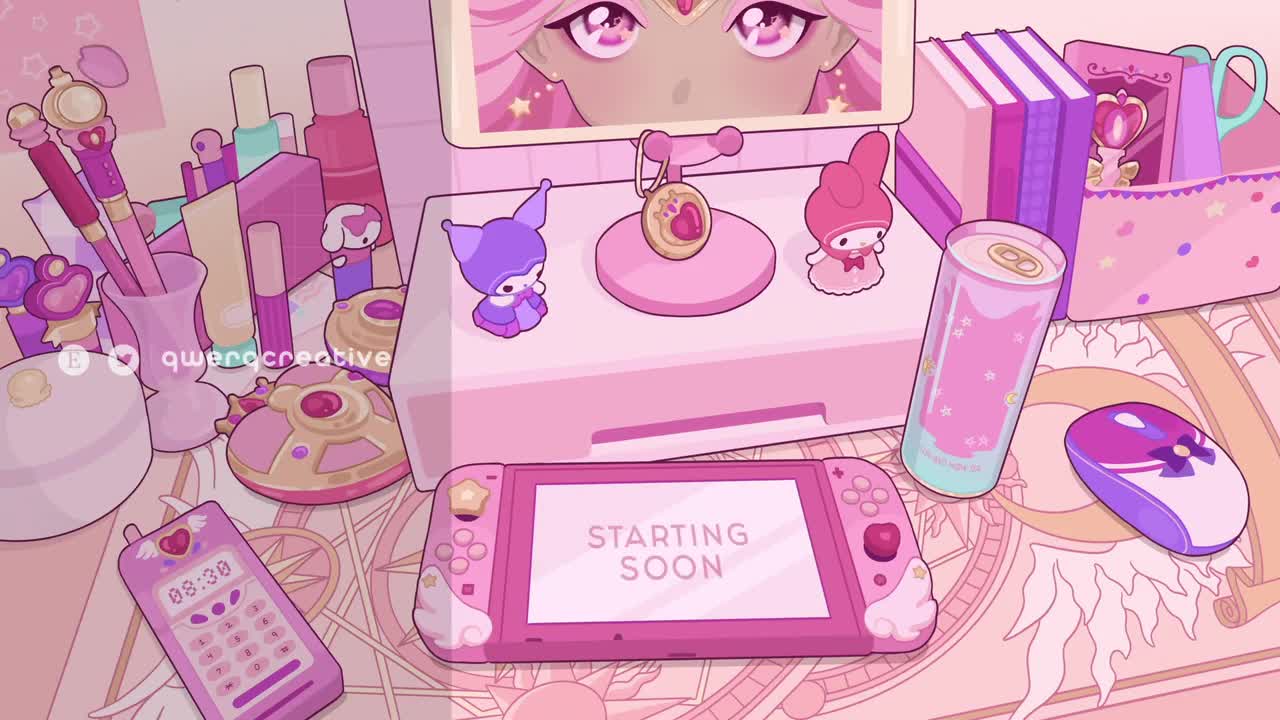 ANIMATED Magical Girl Screens Stream