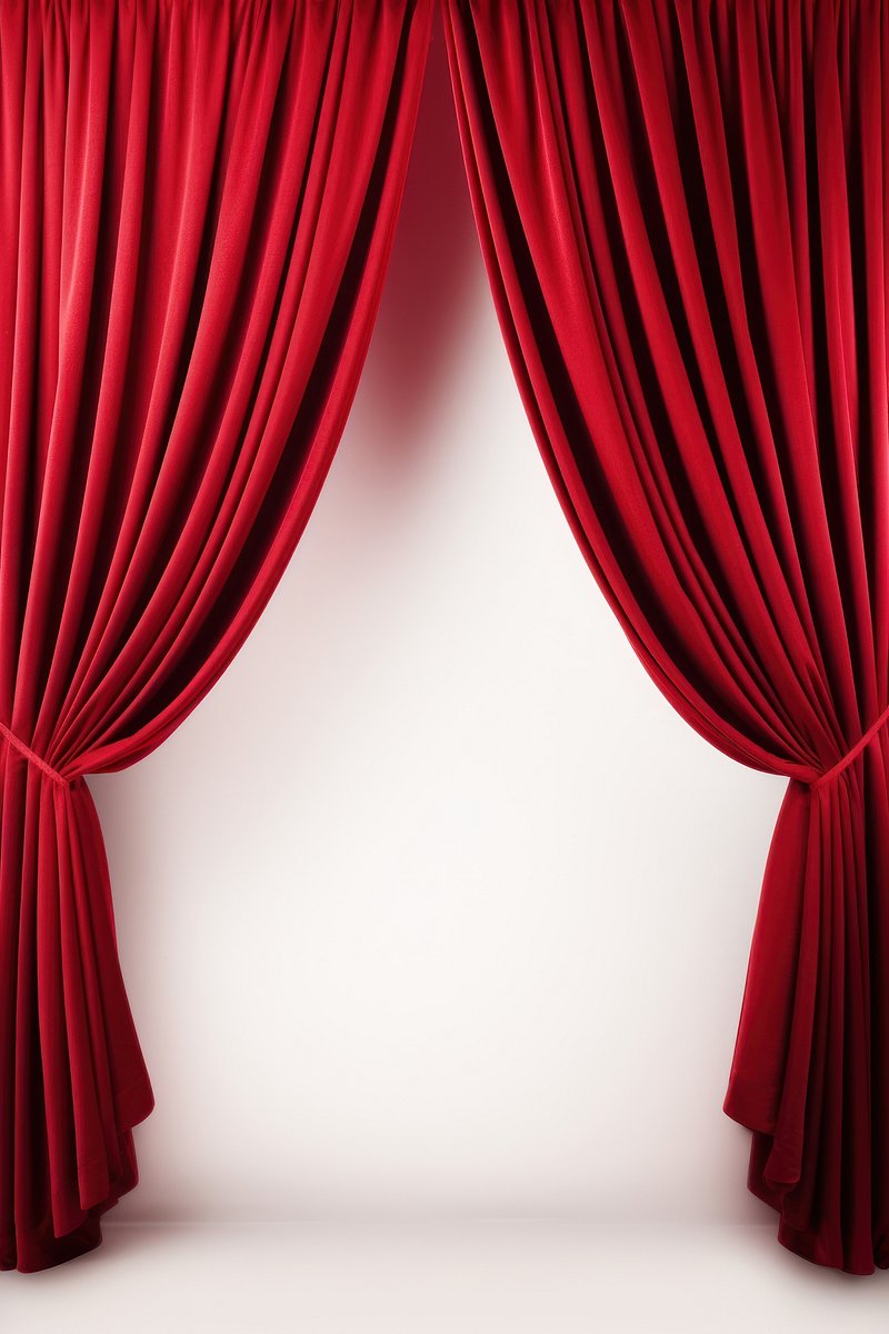 Red Curtain Image. Free Photo, PNG