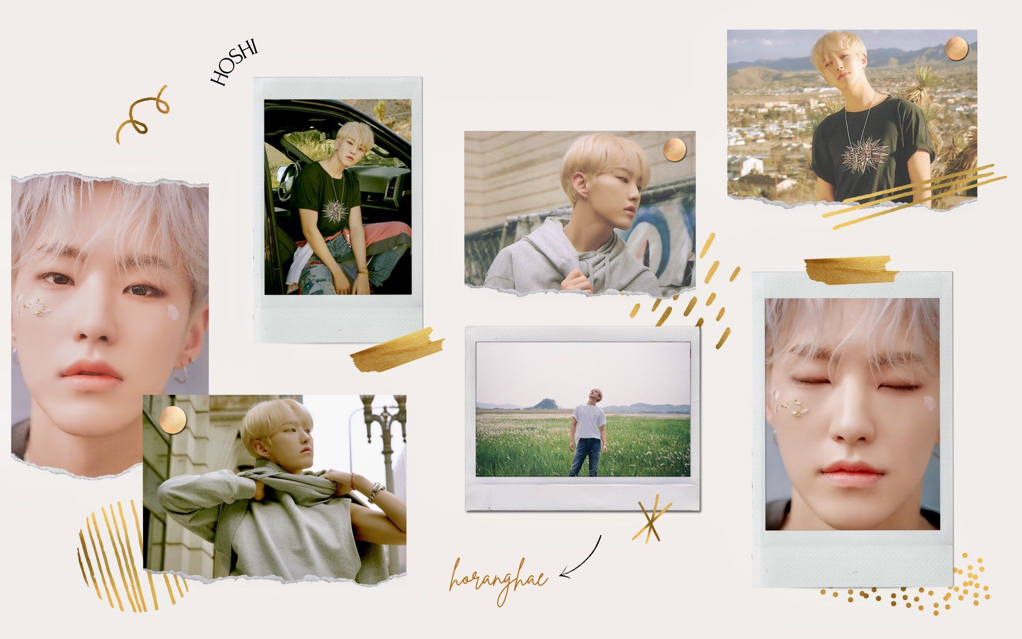 Seventeen wallpaper, Hoshi