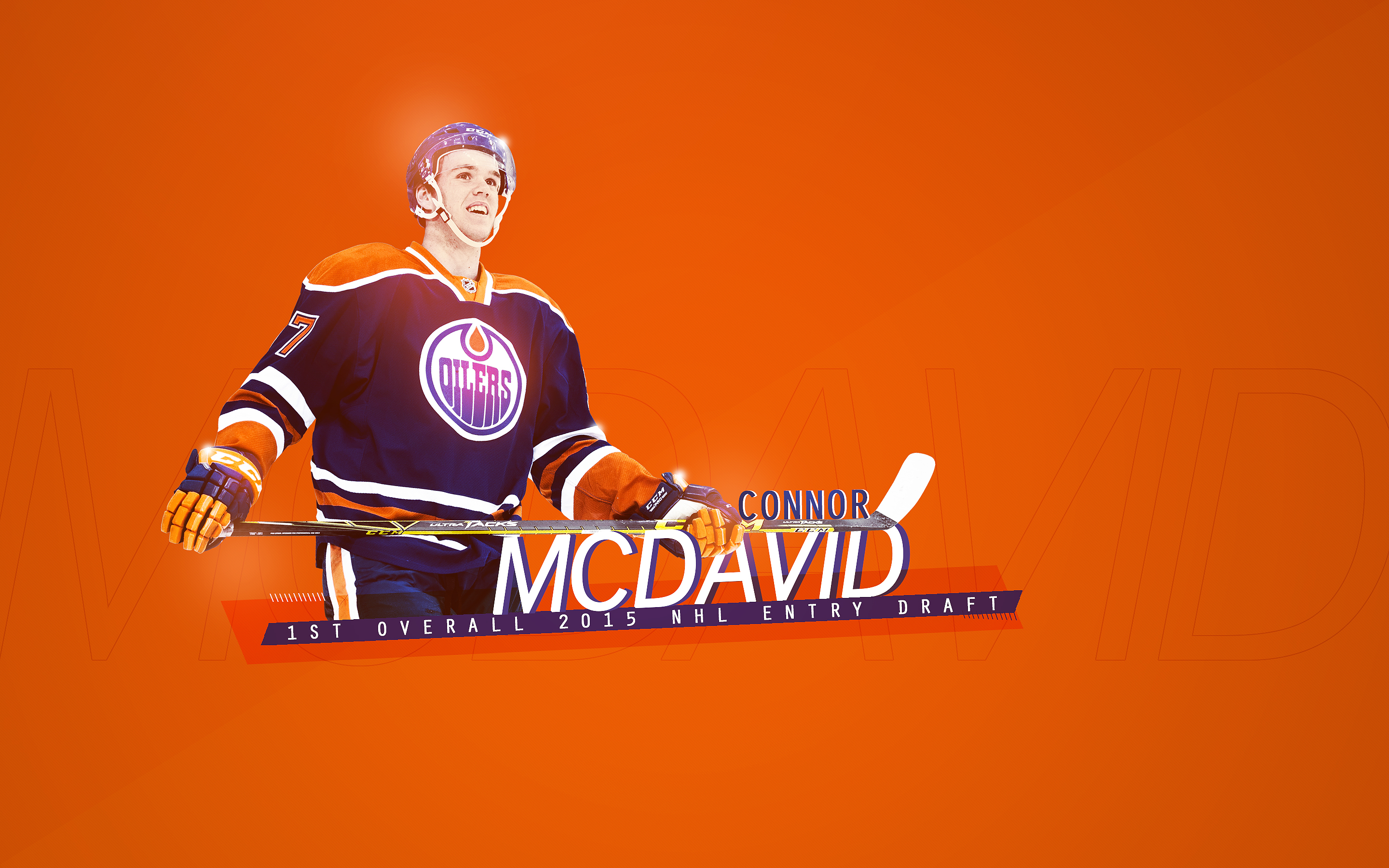 Connor McDavid Edmonton Oilers Desktop