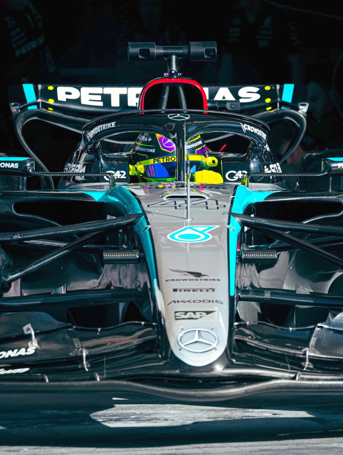 F1 News: Hamilton Leads Mercedes 1 2