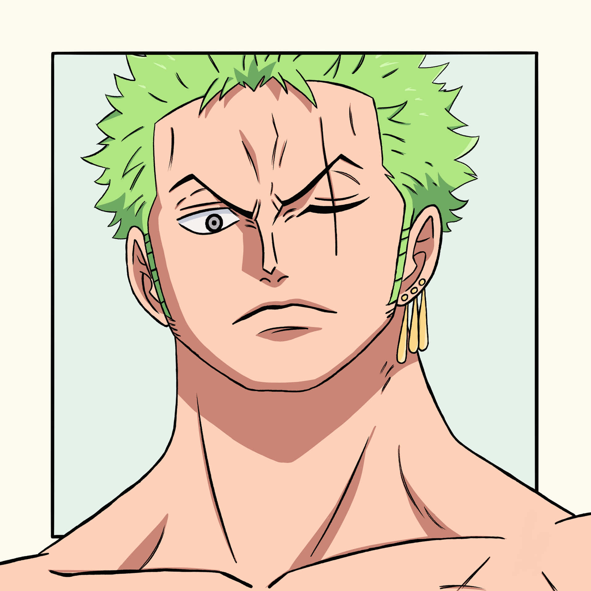 Download Zoro Wano Portrait Wallpaper