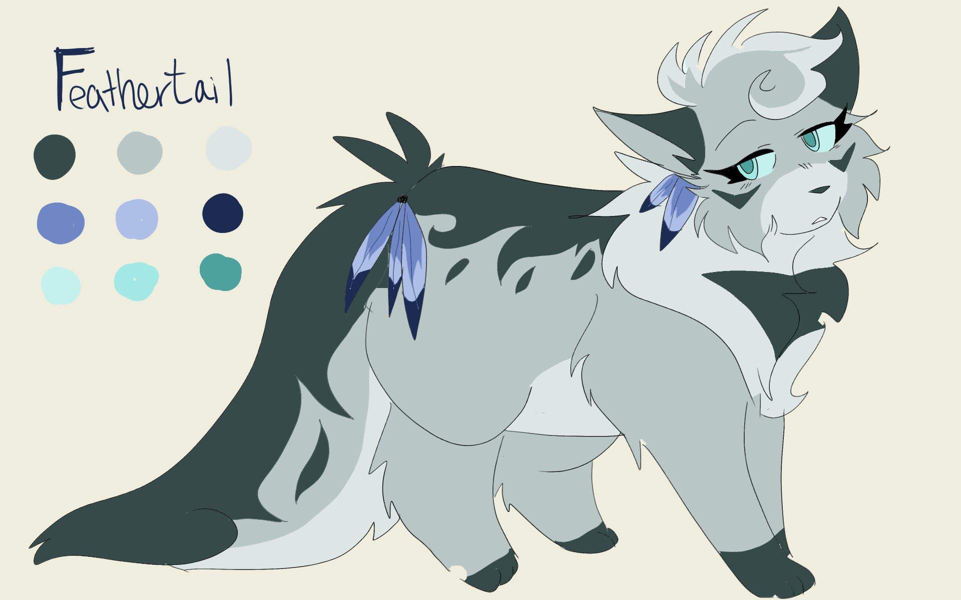 Warriors Designs: Feathertail, Stormfur