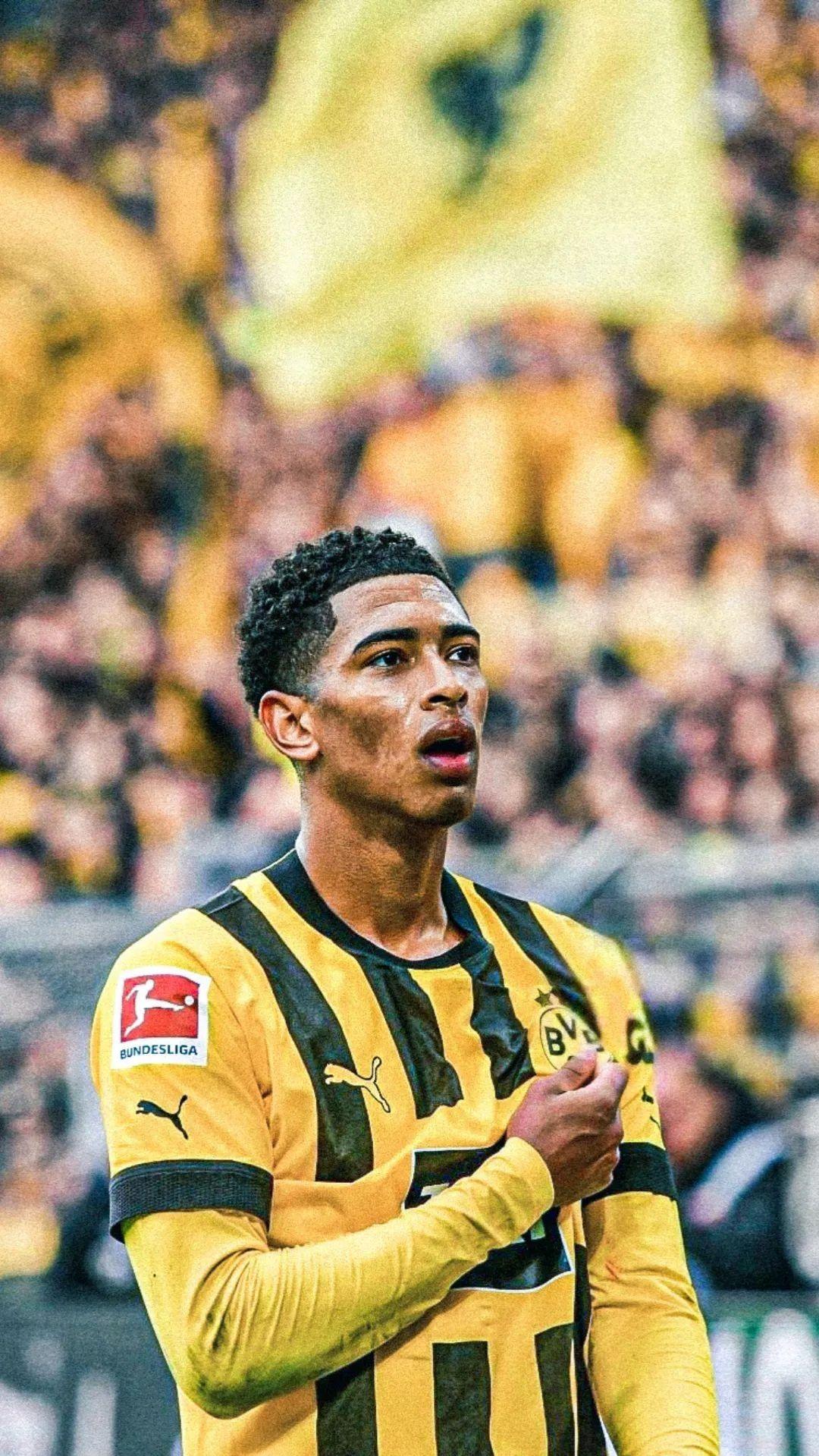 Jude Bellingham Goal iPhone Wallpaper