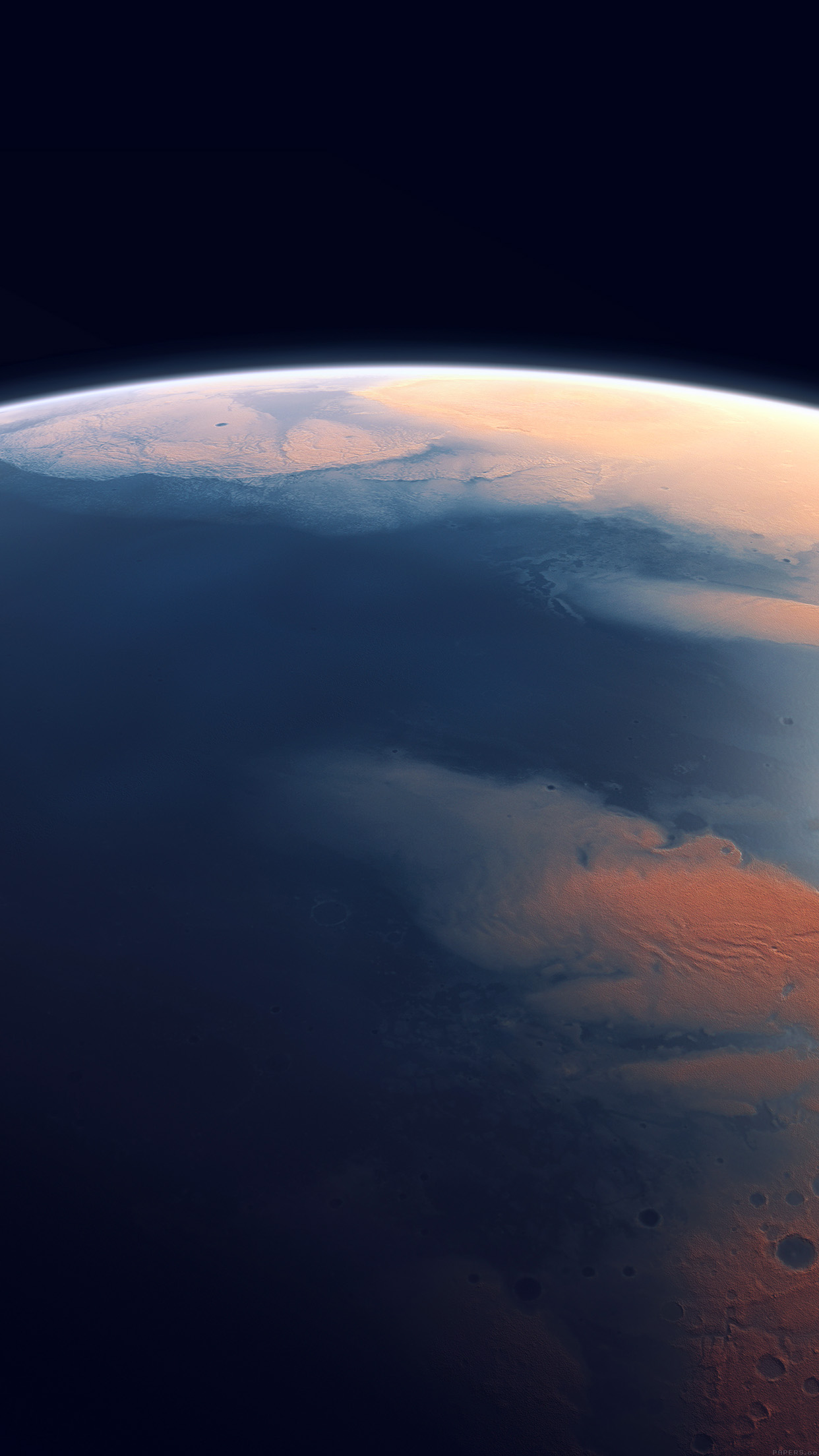 Earth Art Deep Dark Space