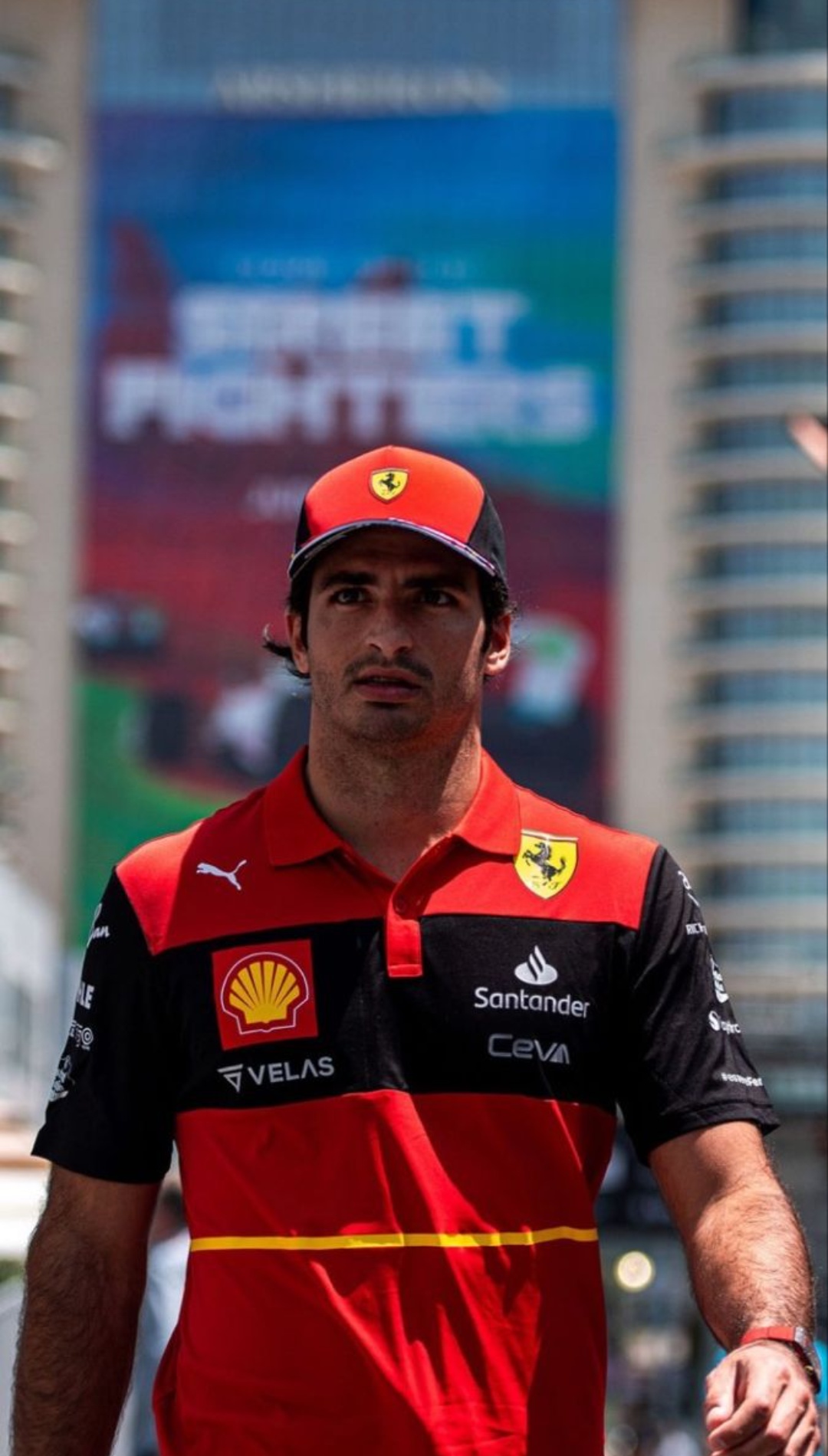 Carlos Sainz iPhone Wallpaper HQ