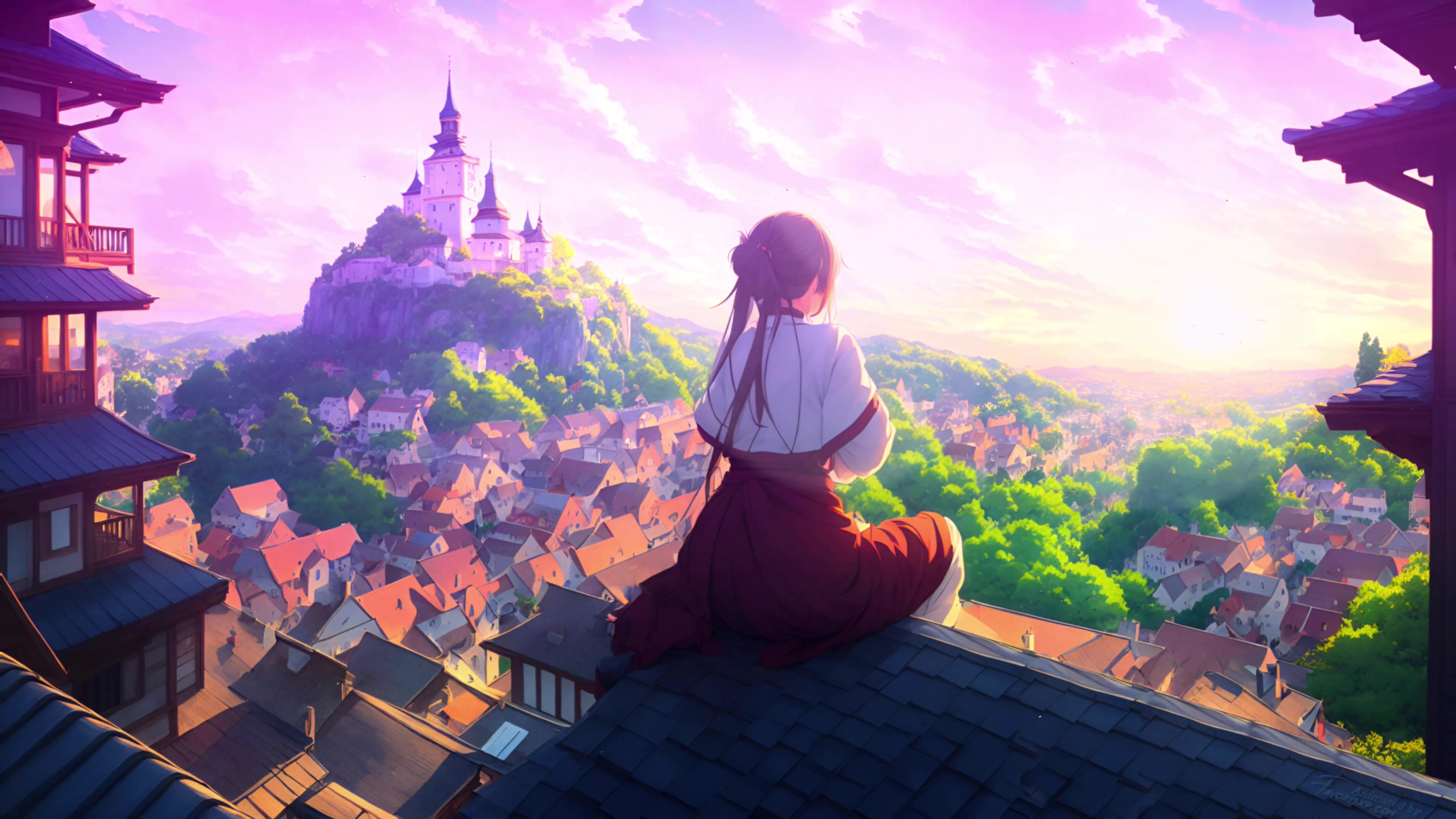 Melancholy Japanese Girl