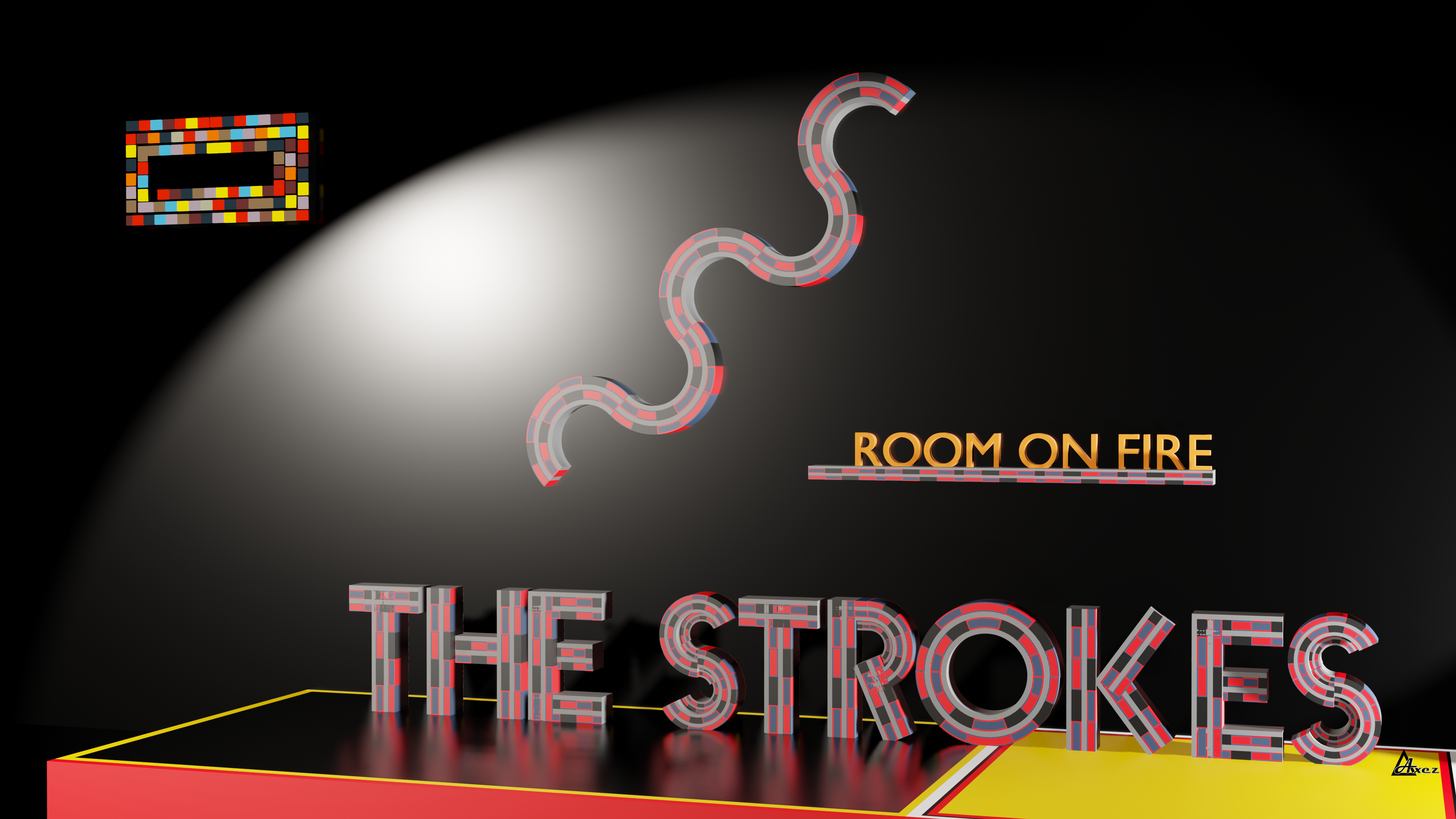 Room on Fire Strokes 4k wallpaper