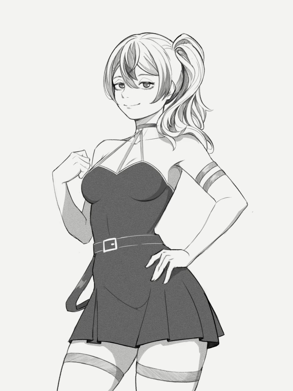 Me drawing Übel (by me)