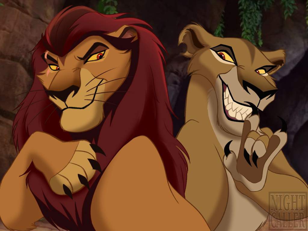 The Strange Lion & Zira