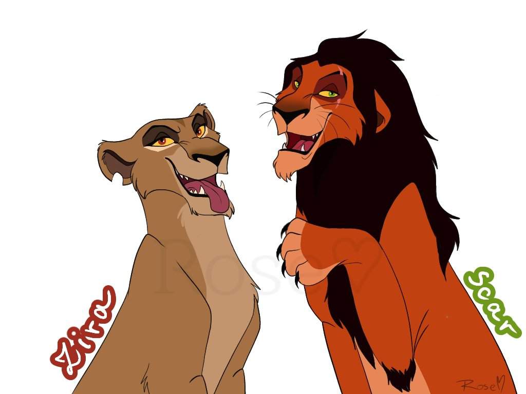 Scar and Zira