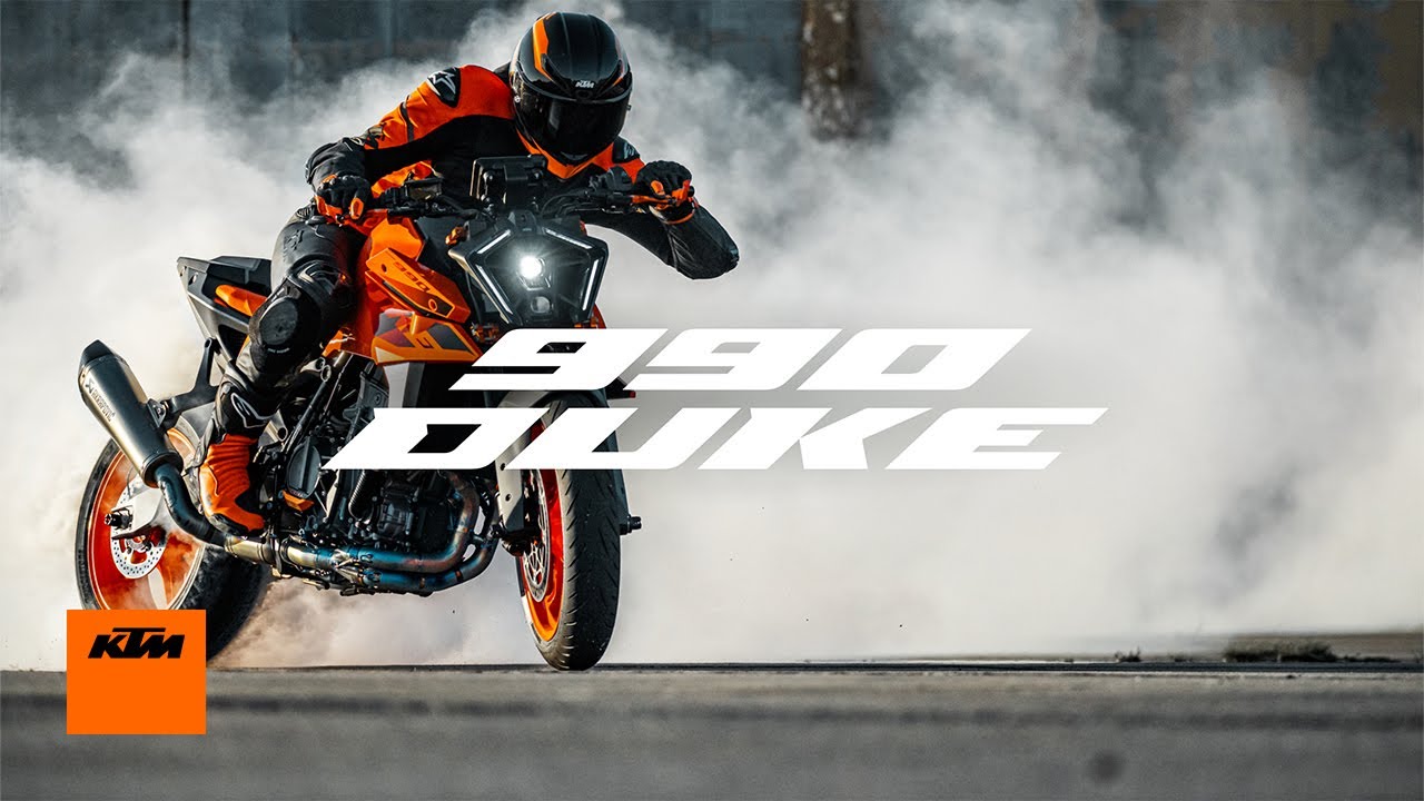 The 2024 KTM 990 DUKE AND