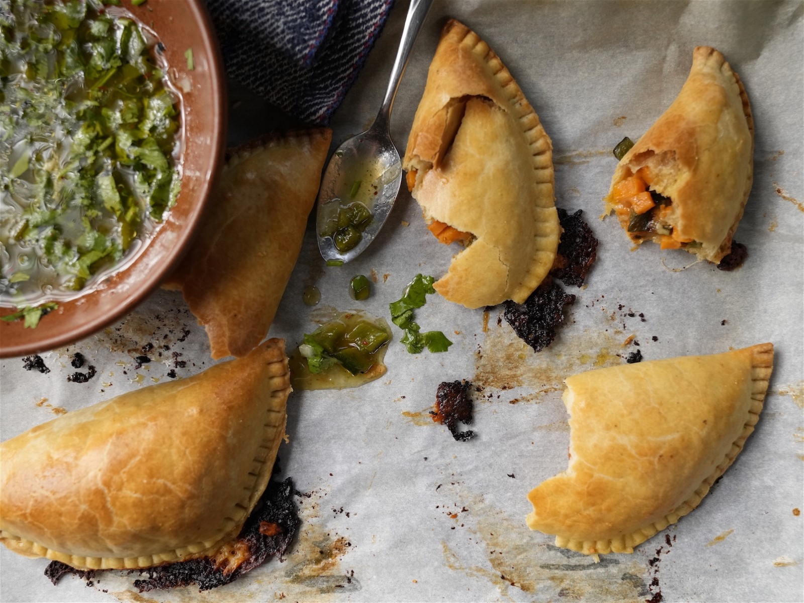 Sweet Potato & Poblano Empanadas