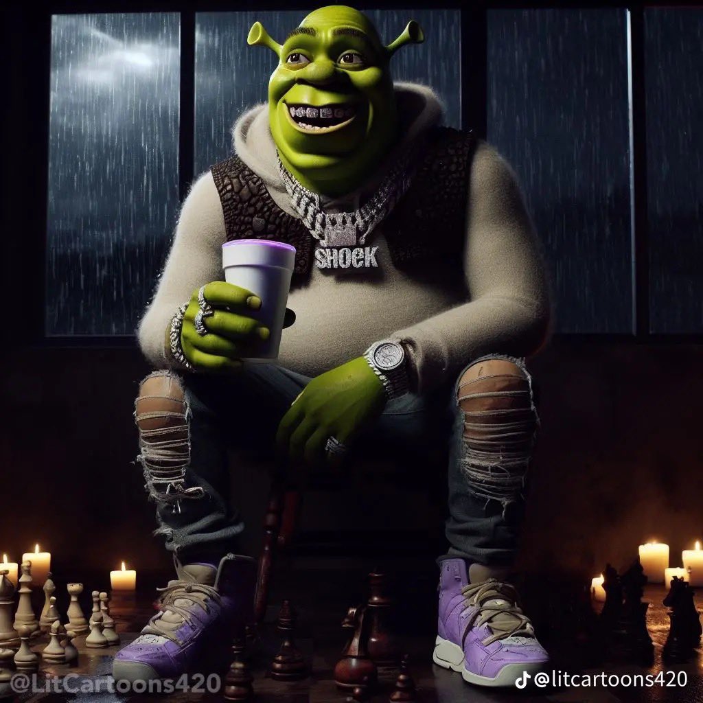 Shrek Drip Wallpapers - Wallpaper Cave